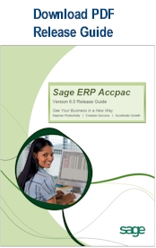 Download Sage ERP Accpac 6.0 Release Guide